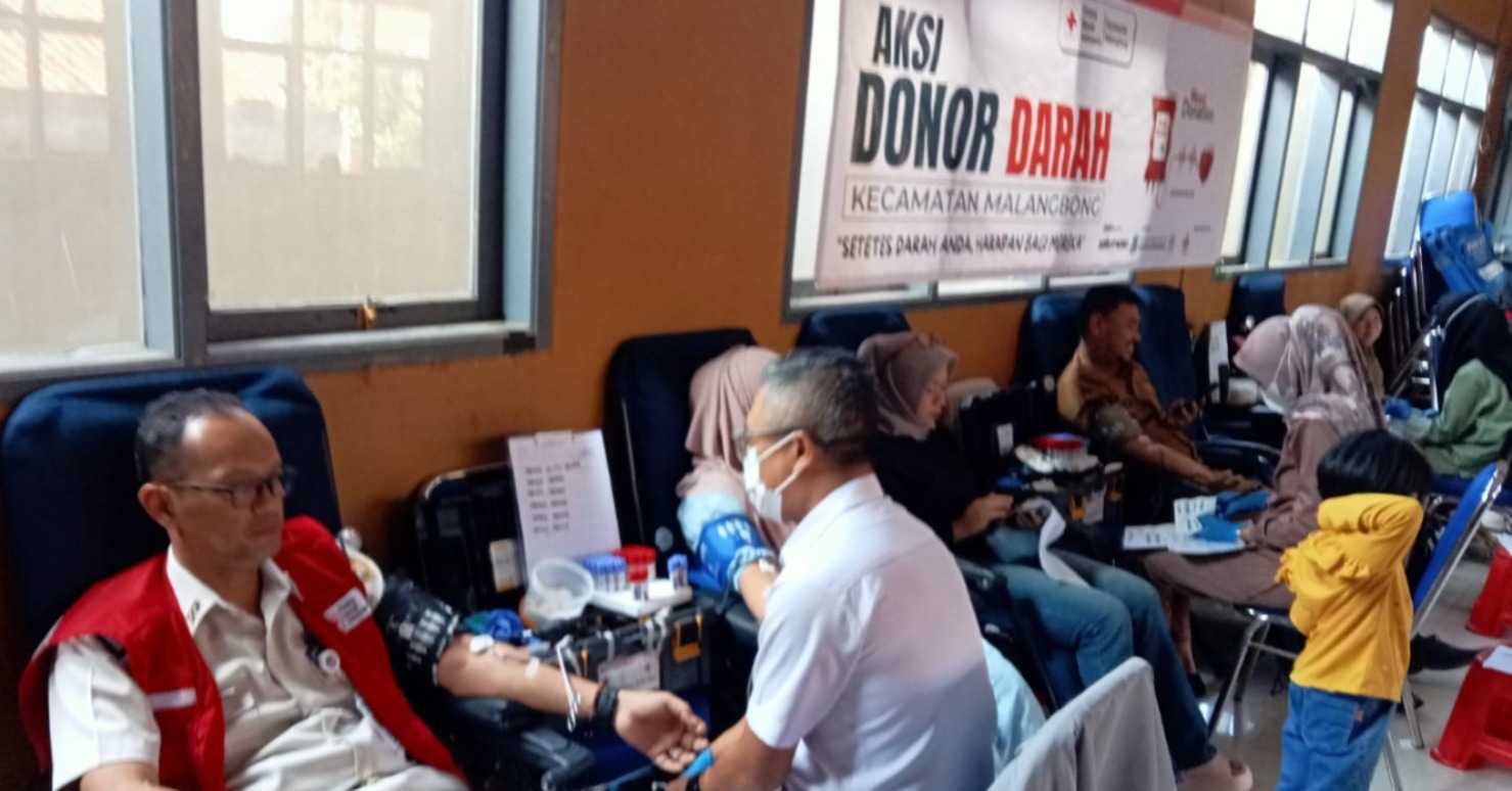 Polsek Malangbong Ikut Donor Darah dan Bakti Kesehatan di Hari Kartini 2026